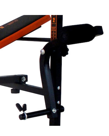 V-fit Folding Weight Training Bench