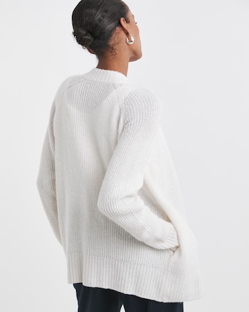 Zip Through Pocket Cardigan