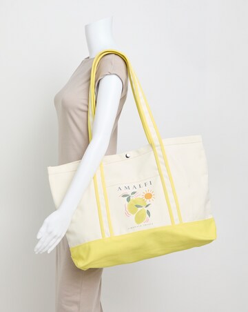 Lemon Canvas Tote Bag