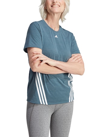 adidas Train Icons 3 Stripes T-Shirt