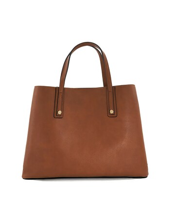 Dune Dorries Tan Shoulder Tote Bag