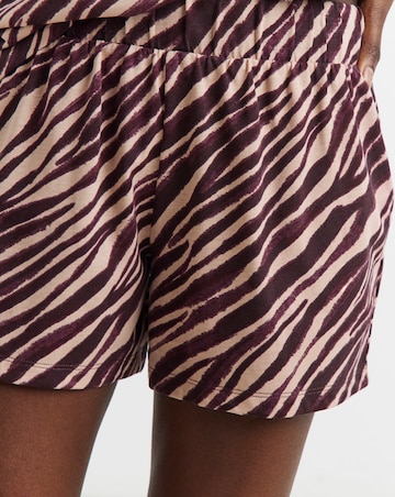 Simply Be 2 Pack Pyjama Short Sets Animal Print