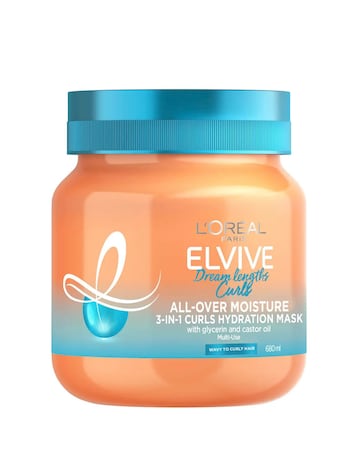 L'Oreal Elvive Dream Lengths 3-in-1 Curls Hydration Mask, for wavy to curly hair