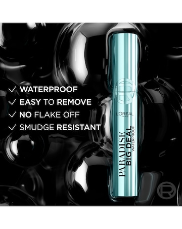 L'Oreal Paris Paradise Big Deal Volumising Waterproof Mascara, Black