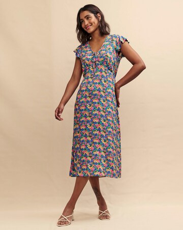 Nobody's Child Floral Lily Midi Dress