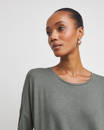 Soft Touch Marl Pocket Short Dress