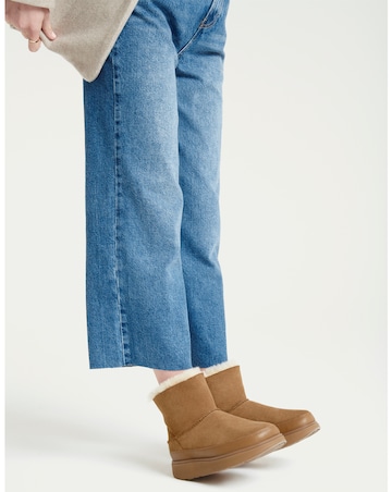 FitFlop Gen FF Mini Suede Shearling Warm Boots Standard Fit