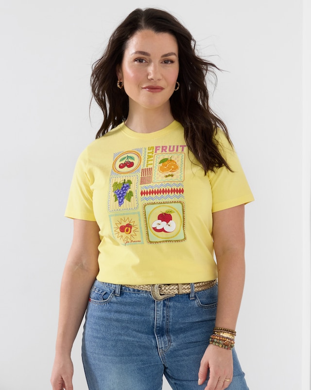 Joe Browns Summer Fruits Graphic Tee