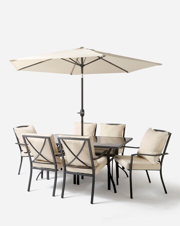 Como 8 Piece Dining Set