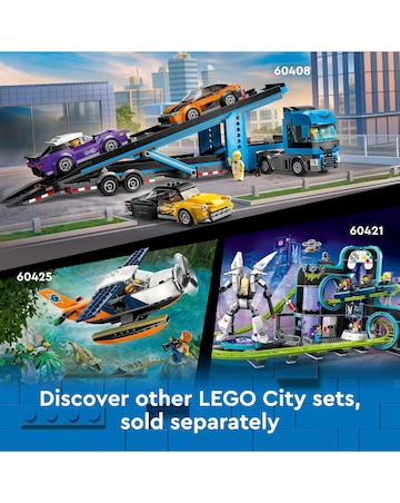 LEGO City Red Double-Decker Sightseeing Bus Toy 60407