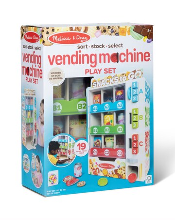 Melissa & Doug Sort, Stock, Select Wooden Vending Machine Play Set