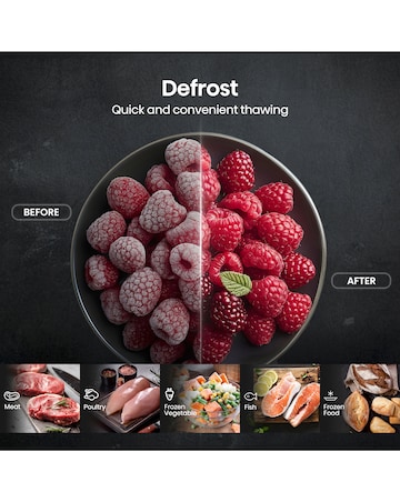 Hisense H20MOMSS4HGUK Mirror Silver Microwave 20L