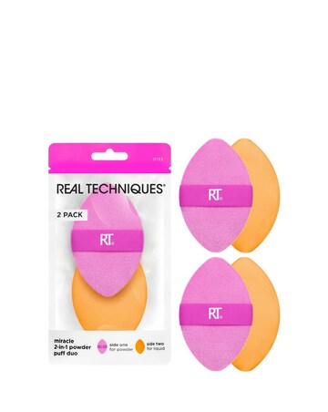 Real Techniques Miracle 2-In-1 Powder Puff Duo