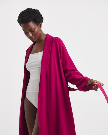 Pretty Secrets Cotton Waffle Dressing Gown