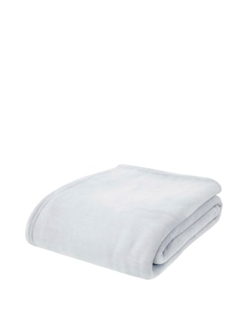 Catherine Lansfield Raschel Velvet Throw