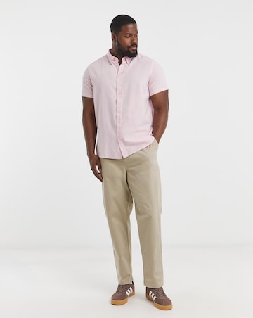 Short Sleeve Oxford Shirt Regular Fit
