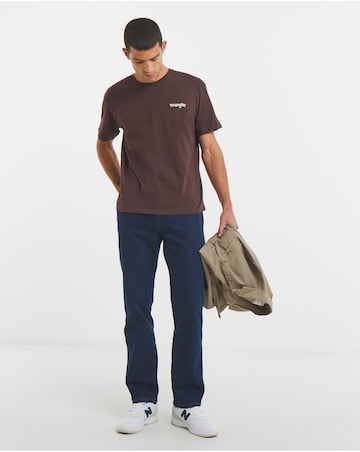 Wrangler Vintage Back Graphic T-Shirt - Brown
