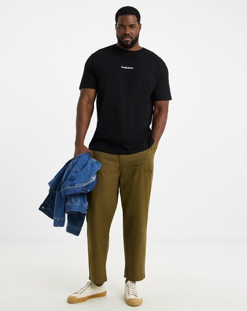 Jack & Jones Mine Back Graphic T-Shirt - Black