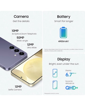 Samsung Galaxy S24+ 256GB - Cobalt Violet + FREE GIFT