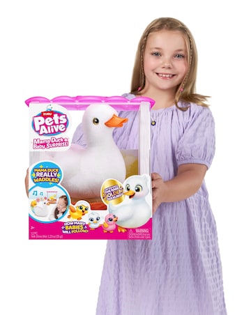 Pets Alive Mama Duck & Baby Surprise Playset