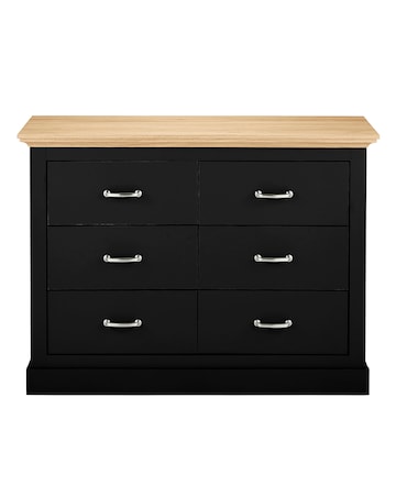 Julipa Ashford 6 Drawer Wide Chest