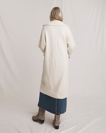 Julipa Cable Button Down Coatigan