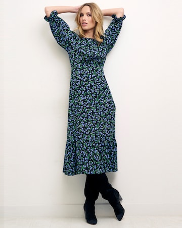 Nobody's Child Selena Long Sleeve Midi Dress