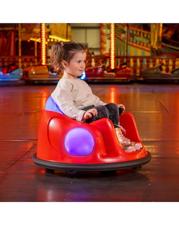 Xootz Kids Electric Bumper Car Ride-On - Red