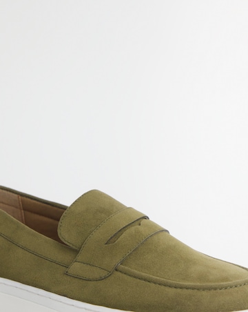Suede Look Cupsole Loafer Standard Fit