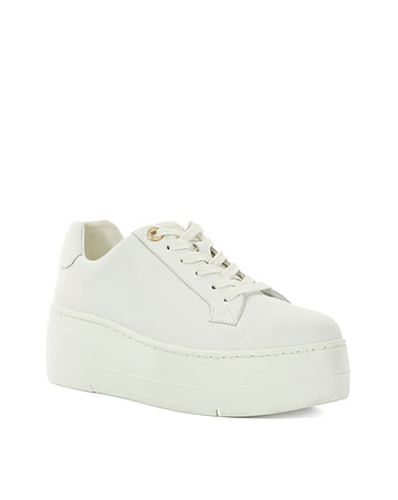 Dune Episode 2 Platform Leather Trainers