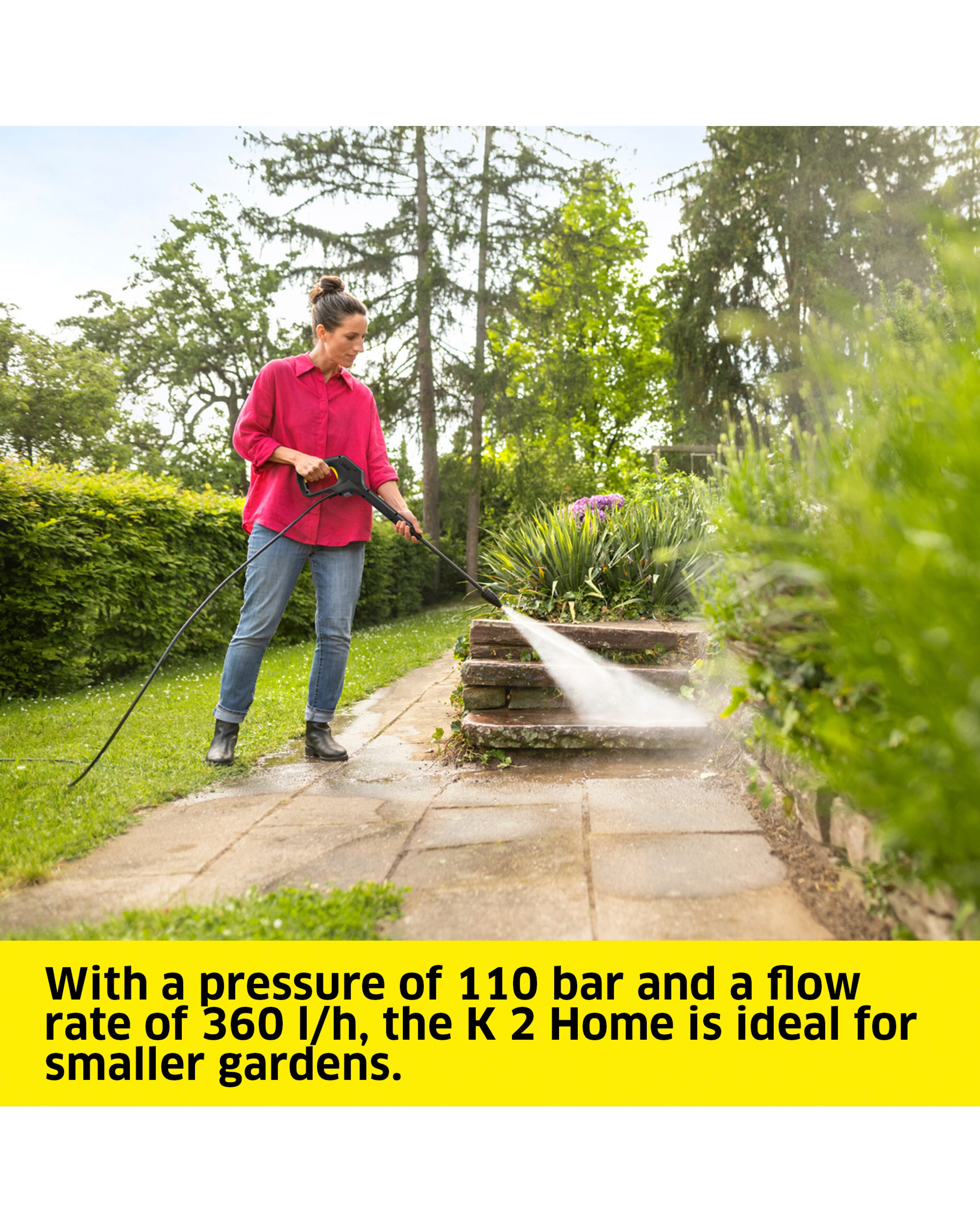Karcher K2 Home Pressure Washer | JD Williams