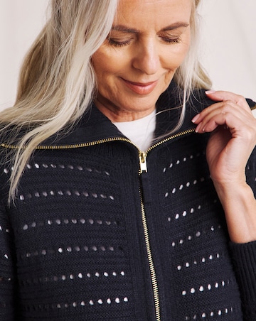 Julipa Zip Up Bomber Jacket