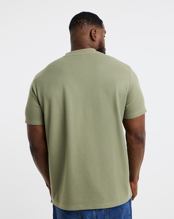 Jack & Jones Austin Waffle T-Shirt - Green