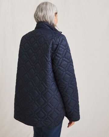 Julipa Printed Quilted Reversible Jacket