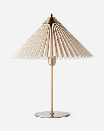 Pleated Table Lamp
