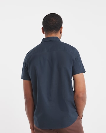 Short Sleeve Oxford Shirt Long Length