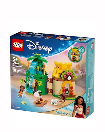 LEGO Disney Princess Moana's Island Fun Building Toy 43260