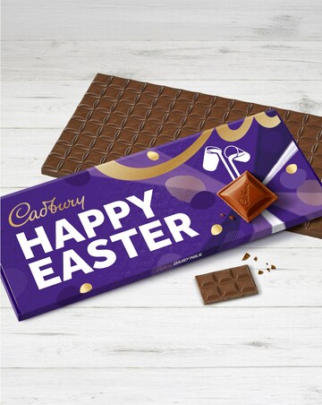 Cadbury Happy Easter Mega Chocolate Bar 850g