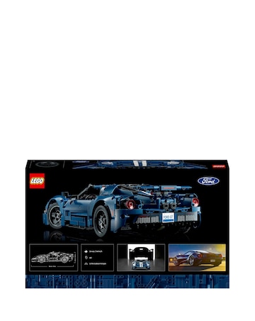 LEGO Technic 2022 Ford GT Car Model Set for Adults 42154