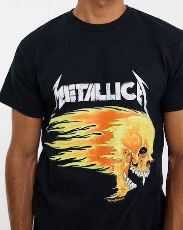 Metallica Graphic Band T-Shirt - Black