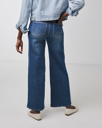 Magisculpt Blue Wide Leg Jeans