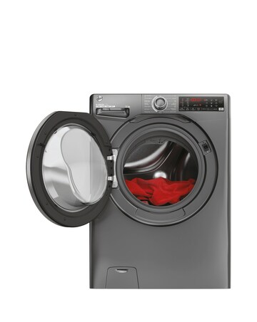 Hoover H-WASH 350 H3WPS4126TAMBR80, 12kg, Washing Machine, Graphite + install