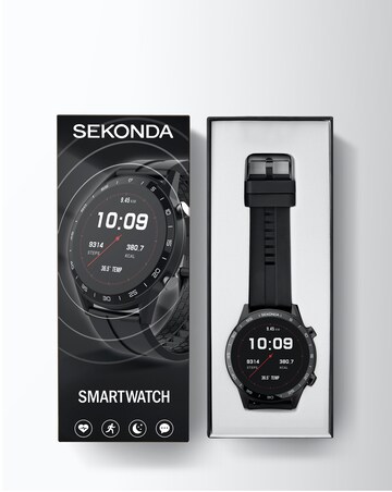 Sekonda Black Strap Smart Watch