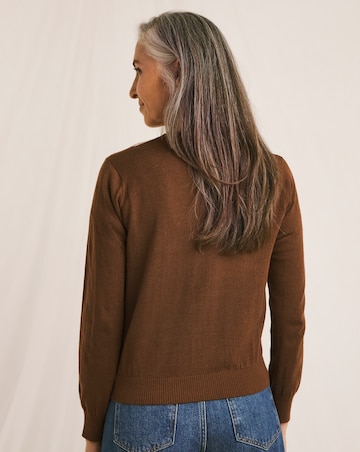 Julipa Argyle Supersoft Cardigan