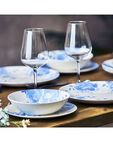 Wade Floral 12 Piece Dinner Set