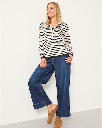 Fatface Mock 2 In 1 Henley Top