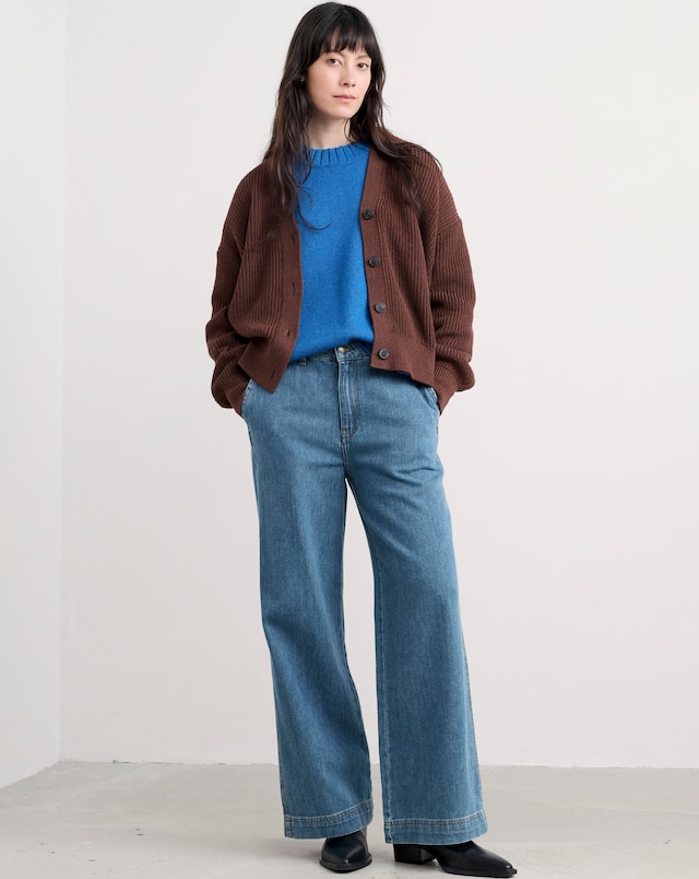 Seasalt Winding Creek Oversized V-Neck Cardigan