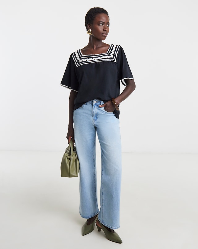 Ric Rac Trim Swing Top