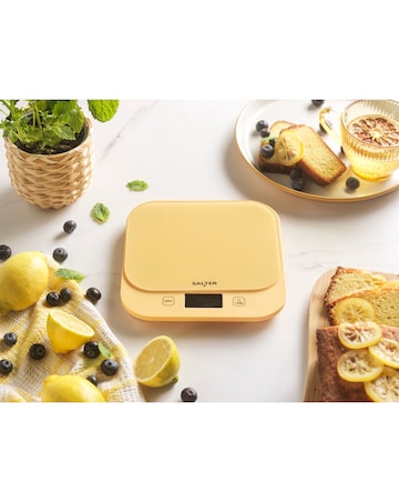 Salter British Bakes Waterproof Scale - Yellow