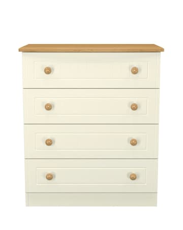Frances Ready Assembled 4 Drawer Chest